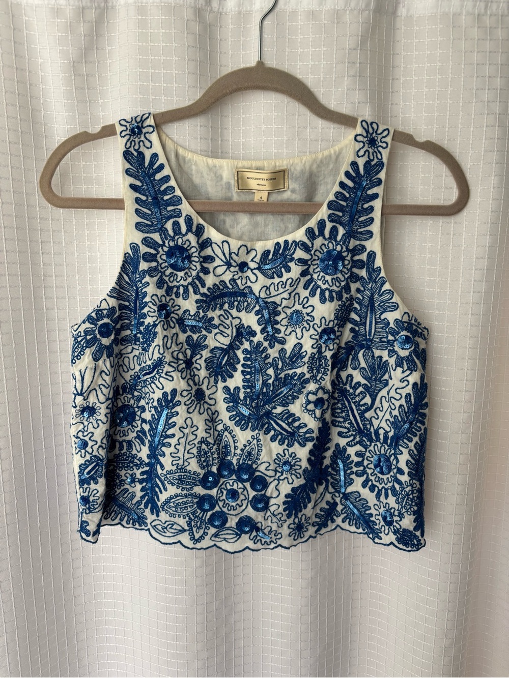 Moulinette soeurs top size 4/small